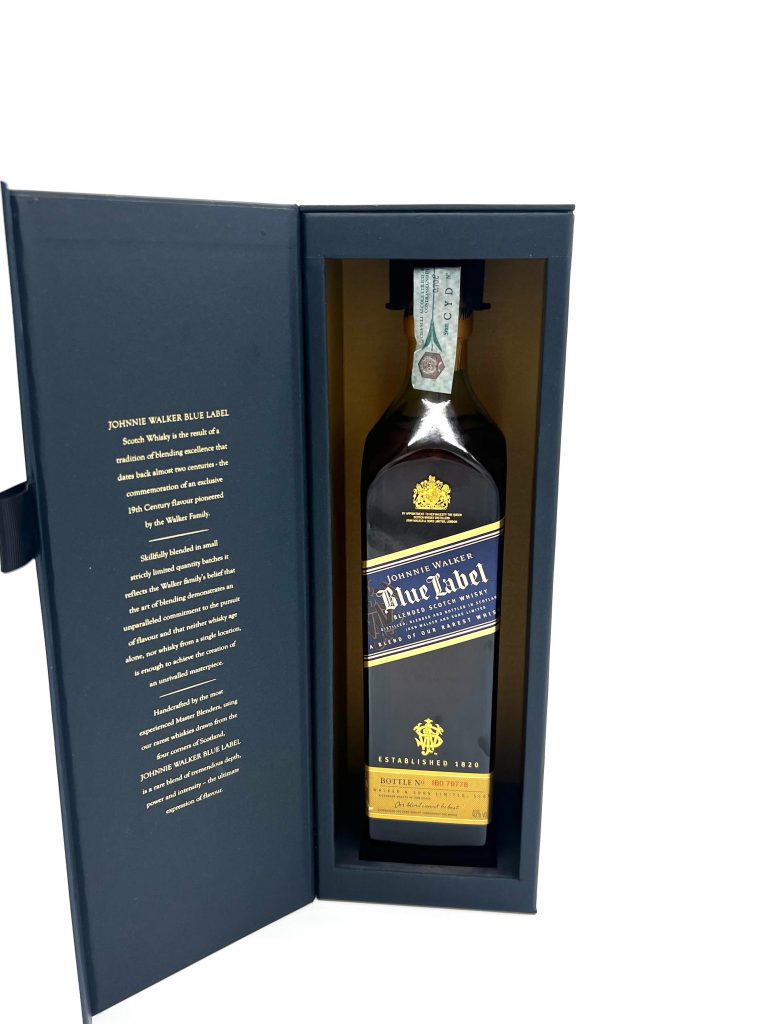 Whisky Blue Label - Johnnie Walker "Astucciato"