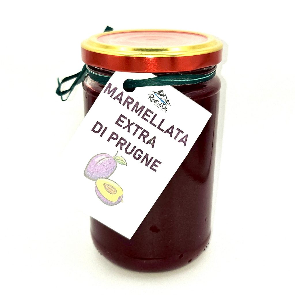 Marmellata Extra di Prugne - Az. Agr. Rivet D'or