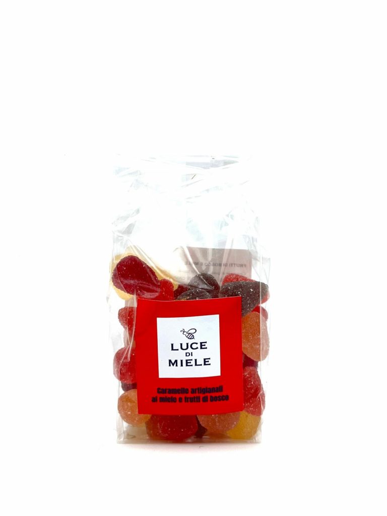 Caramelle Artigianali al Miele e Frutti di Bosco - Luce di Miele