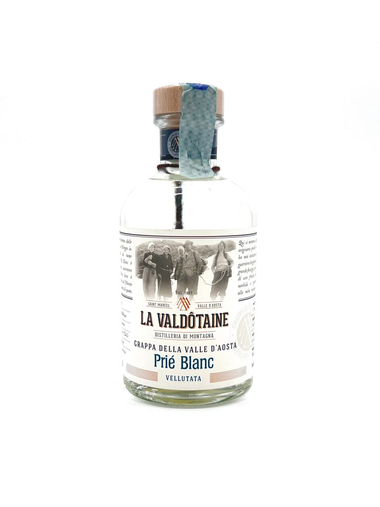 Grappa Prié Blanc – La Valdôtaine