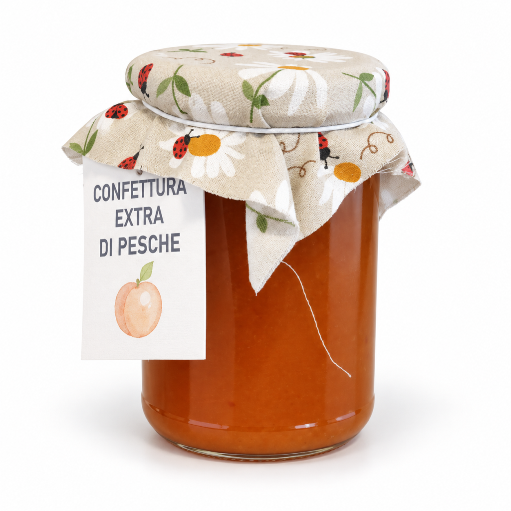 Confettura Extra di Pesche - Az. Agr. Rivet D'or