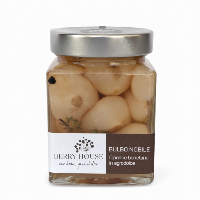 Bulbo Nobile Cipolline Borrettane in Agrodolce - Berry House