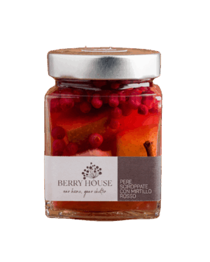Pere Sciroppate con Mirtillo Rosso – Berry House