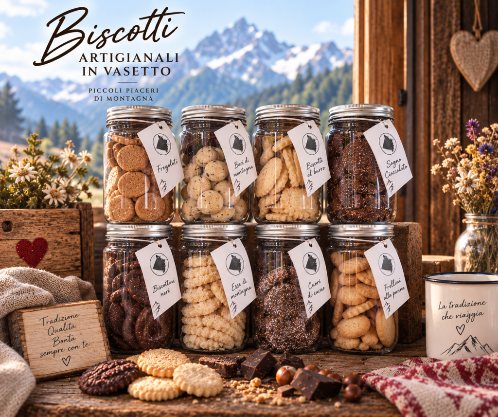 Biscotti Artigianali in Vasetto - Panificio Tarter