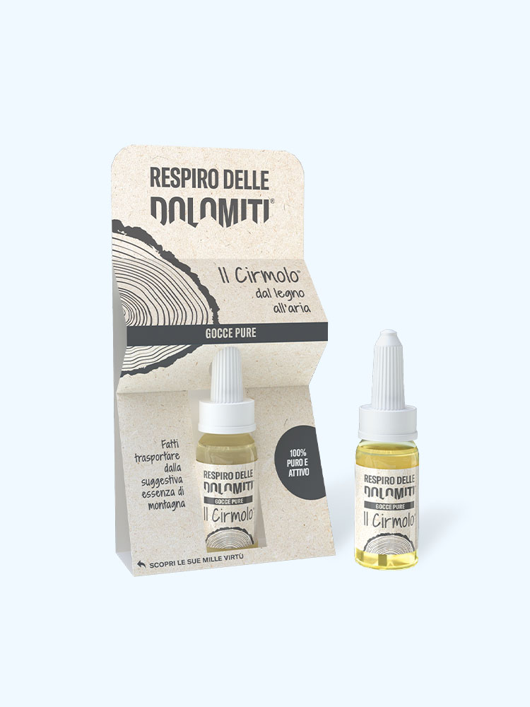 Gocce di bosco al Cirmolo 10ml - Respiro Delle Dolomiti