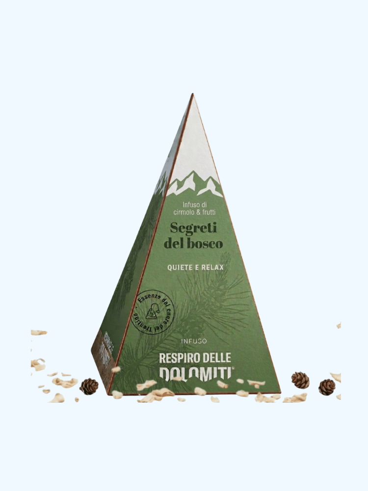 Infuso di Cirmolo e Frutti “Segreti del Bosco” – Respiro delle Dolomiti