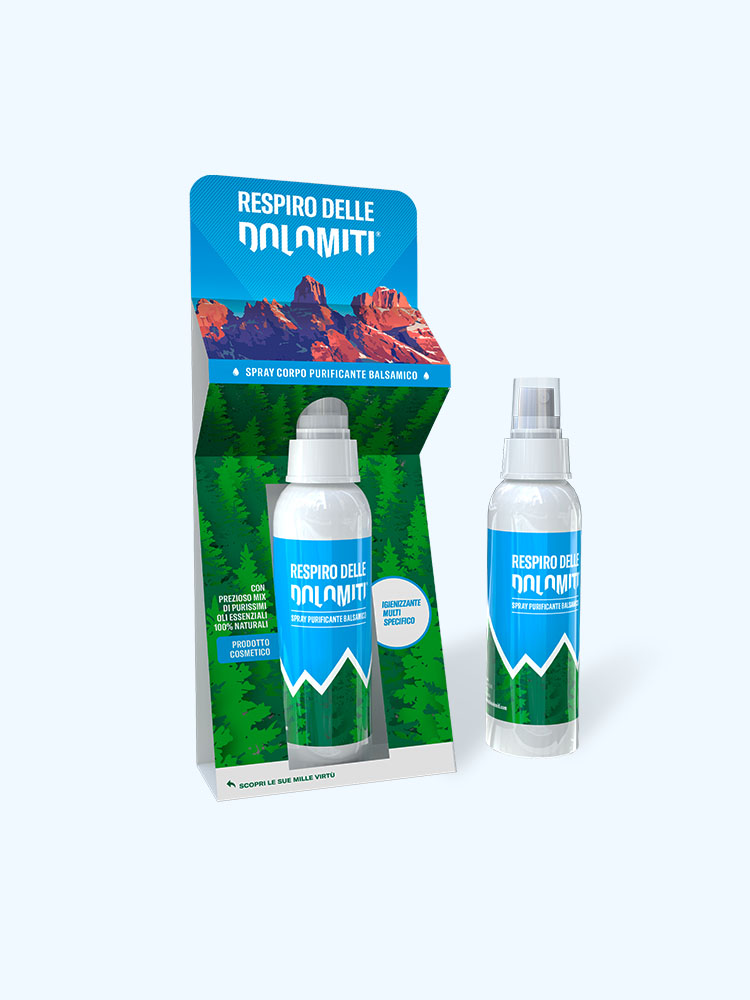 Spray Rugiada Purificante Balsamico - Respiro Delle Dolomiti
