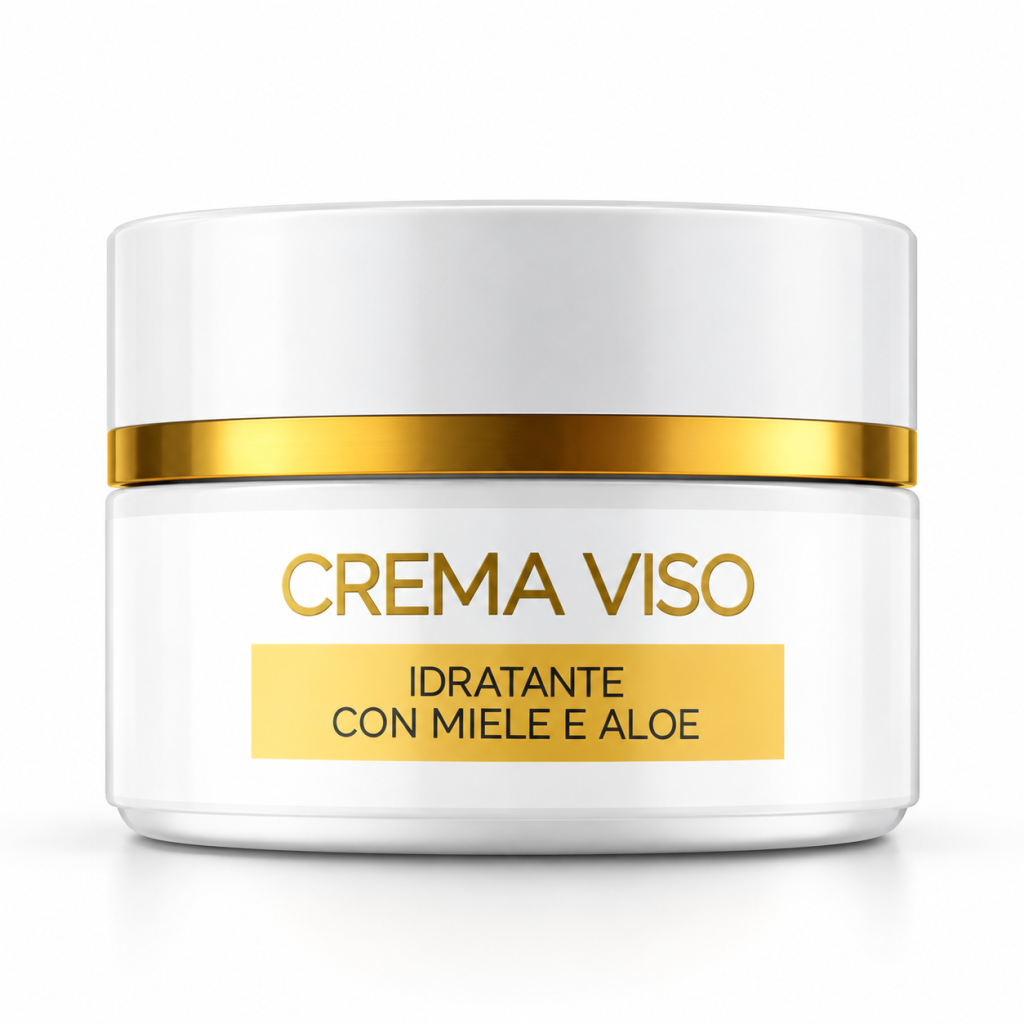 Crema Viso MIELE e ALOE - Al Naturale