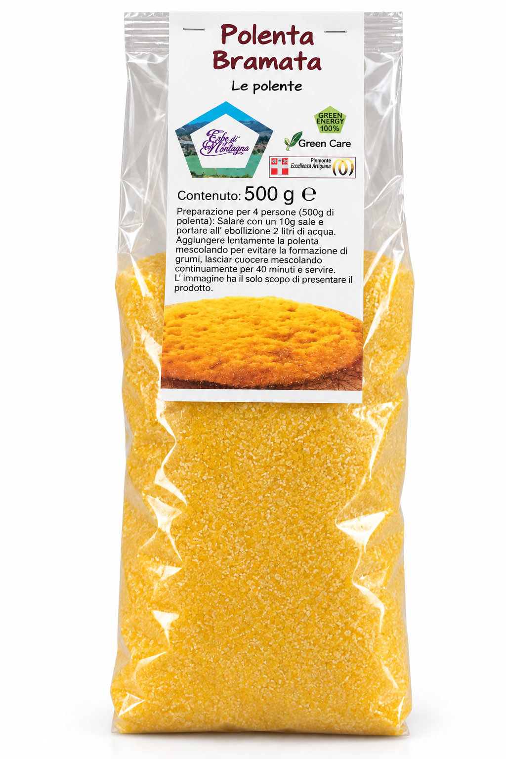 Polenta Bramata - Erbe di Montagna