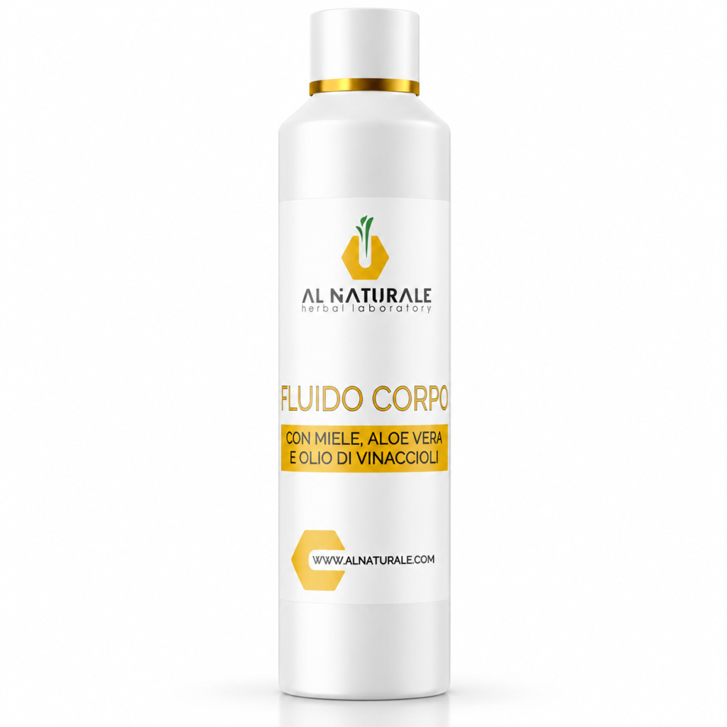Fluido Corpo MIELE, AOLOE E OLIO di VINACCIOLI -Al Naturale